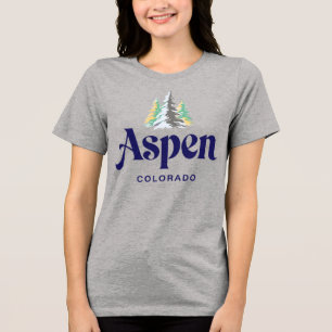 Camiseta Triblenda Aspen Colorado Estados Unidos