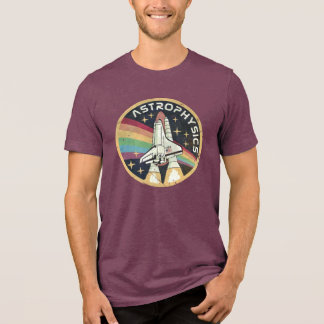 Camiseta Triblenda Astrofísica Emblema Vintage V02