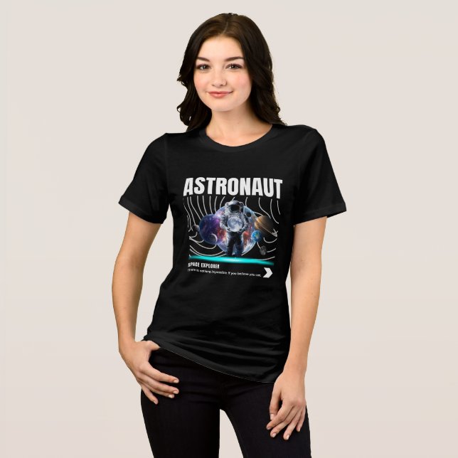 Camiseta Triblenda Astronaut (Anverso Completo)