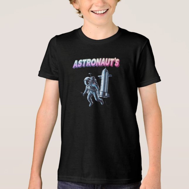 Camiseta Triblenda astronauta (Anverso)