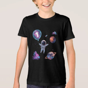 Camiseta Triblenda Astronauta Camisas de cumpleaños 1-6