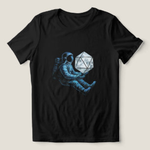 Camiseta Triblenda Astronauta con Dados de la Luna