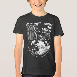 Camiseta Triblenda Astronauta Corta la Luna – Mantenimiento Divertido