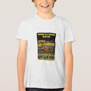 Camiseta Triblenda Ataque de la calabaza de 50 pies