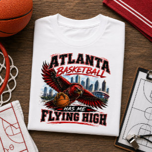 Camiseta Triblenda Atlanta Baloncesto Me Tiene Volando Alto Fan del H