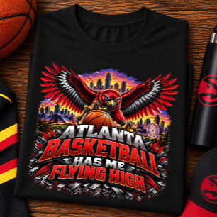 Camiseta Triblenda Atlanta Baloncesto Me Tiene Volando Alto Fan del H