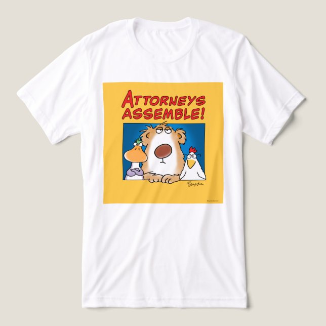 Camiseta Triblenda ATTORNEYS ASSEMBLE Sandra Boynton T-Shirt (Diseño delantero )