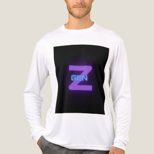 Camiseta Triblenda Audaz Declaración T-Shirt - Gen Z Mezcla Tri mínim