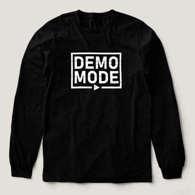 Camiseta Triblenda Audio de modo de demostración V2 (Diseño traserp)