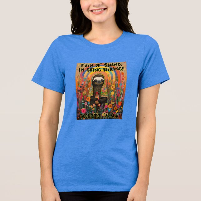 Camiseta Triblenda Aumentar más, preocuparse menos: Amigo de la Natur (Anverso)