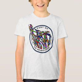 Camiseta Triblenda Autismo de la diversidad neuro cerebro único