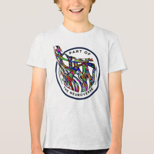 Camiseta Triblenda Autismo de la diversidad neuro cerebro único