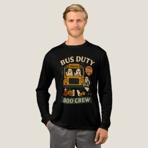 Camiseta Triblenda Autobús escolar de la tripulación del autobús de l