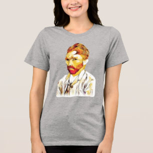 Camiseta Triblenda Autoretrato Van Gogh - Hair Do