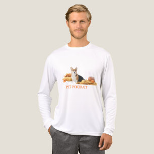 Camiseta Triblenda Autumn Pup & Pumpkins