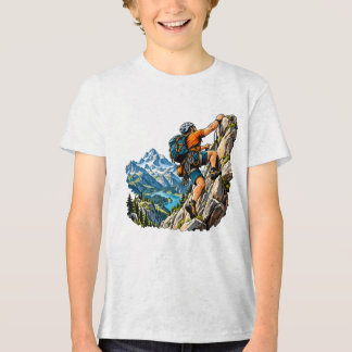 Camiseta Triblenda Aventura de escalada en roca para escaladores de m