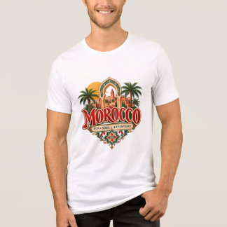 Camiseta Triblenda Aventura del alma del sol de Marruecos Viaje a Mar