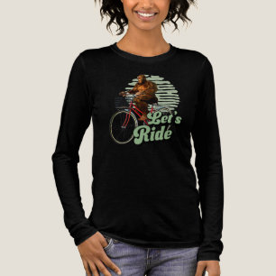 Camiseta Triblenda Aventura en bicicleta por el bosque Sasquatch