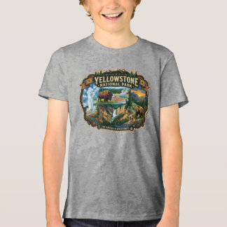 Camiseta Triblenda Aventura en el Parque Nacional Yellowstone