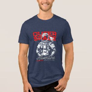 Camiseta Triblenda Aventura Espacial Épica Astronauta Unisex de Cienc