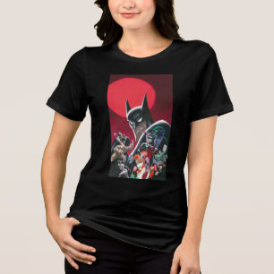 Camiseta Triblenda Aventuras de Batman Damas Peligrosas y Demonios