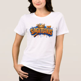 Camiseta Triblenda Aventurus Sagittarius Zodiac Graffiti