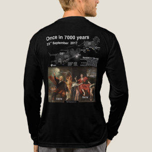 Camiseta Triblenda ayuda de alienígenas/viajeros de tiempo de manga l