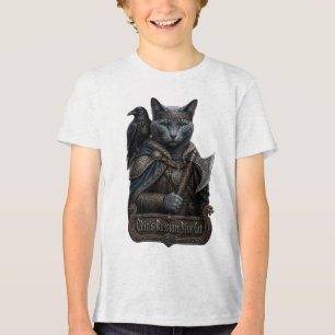 Camiseta Triblenda Azul Ruso Gato Noble Odin