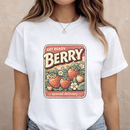 Camiseta Triblenda Baby Announcement Berry Pregnancy Reveal