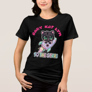 Camiseta Triblenda Baby Kat Lym Rocket To The Stars