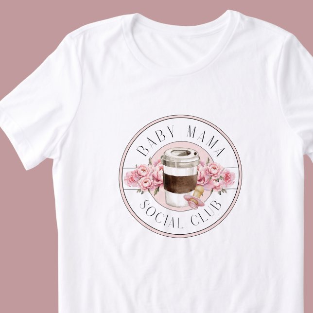 Camiseta Triblenda Baby Mama Social Club Pink (Subido por el creador)