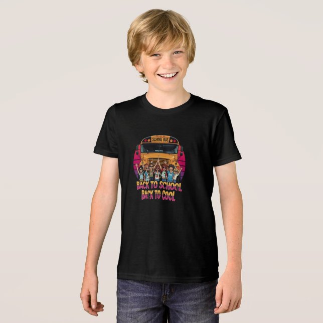 Camiseta Triblenda Back to School Back to Cool Kids T-Shirt (Anverso Completo)