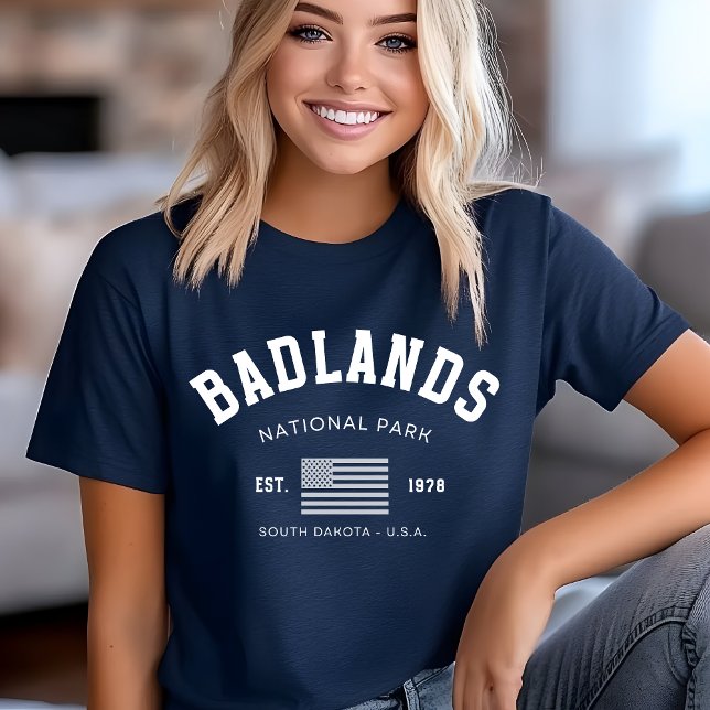 Camiseta Triblenda Badlands National Park Plains Landscape (Subido por el creador)