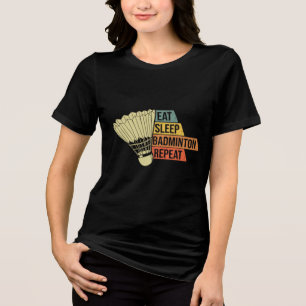 Camiseta Triblenda Bádminton Retro Vintage