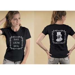 Camiseta Triblenda Bah Humbug Scrooge Dickens Christmas Carol