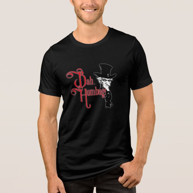 Camiseta Triblenda Bah Humbug Scrooge Essential T-Shirt (Anverso)