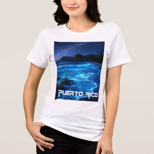 CAMISETA TRIBLENDA BAHÍA DE LOS MOSQUITOS - PUERTO RICO
