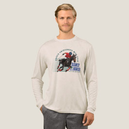 Camiseta Triblenda Baila con Caballo (Modo ligero) | Hombre Manga Lar