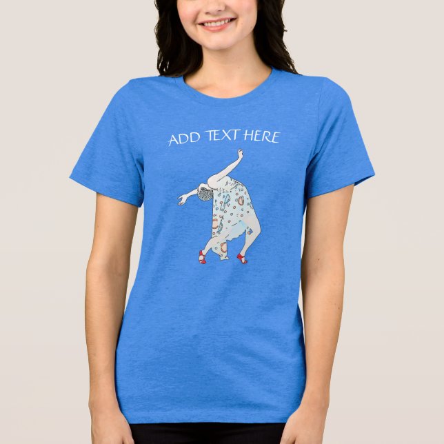 Camiseta Triblenda Bailarín de Jazz (Anverso)