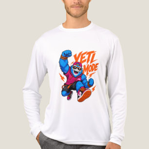 Camiseta Triblenda Baile callejero del simio cibernético en modo Yeti