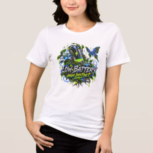 Camiseta Triblenda Baja Batería Alto Instinto