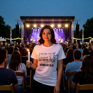 Camiseta Triblenda Bajo Su Fidelidad Dicha Sin Límites