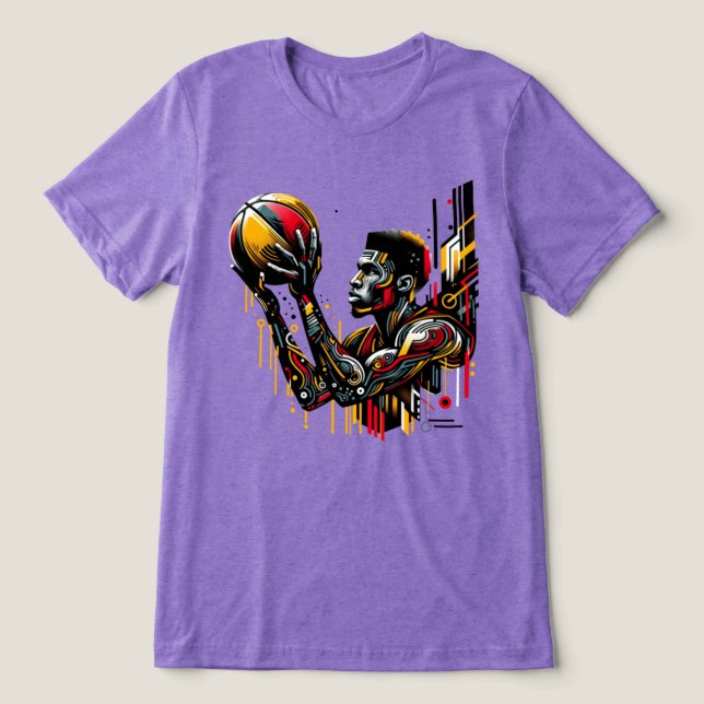 Camiseta Triblenda Baloncesto (Diseño delantero )