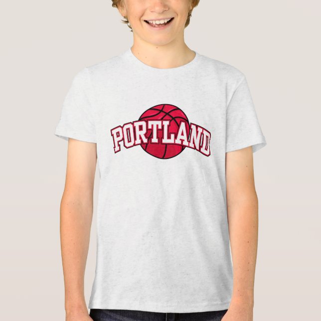 Camiseta Triblenda Baloncesto NBA Portland Trail Blazers (Anverso)