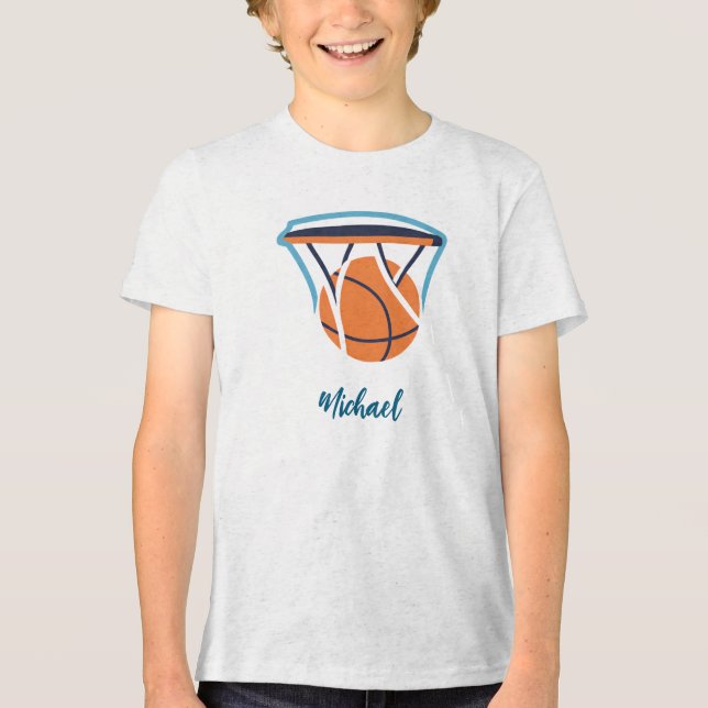 Camiseta Triblenda Baloncesto Su nombre Personal (Anverso)