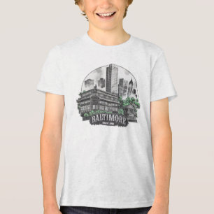 Camiseta Triblenda Baltimore City Maryland Estados Unidos