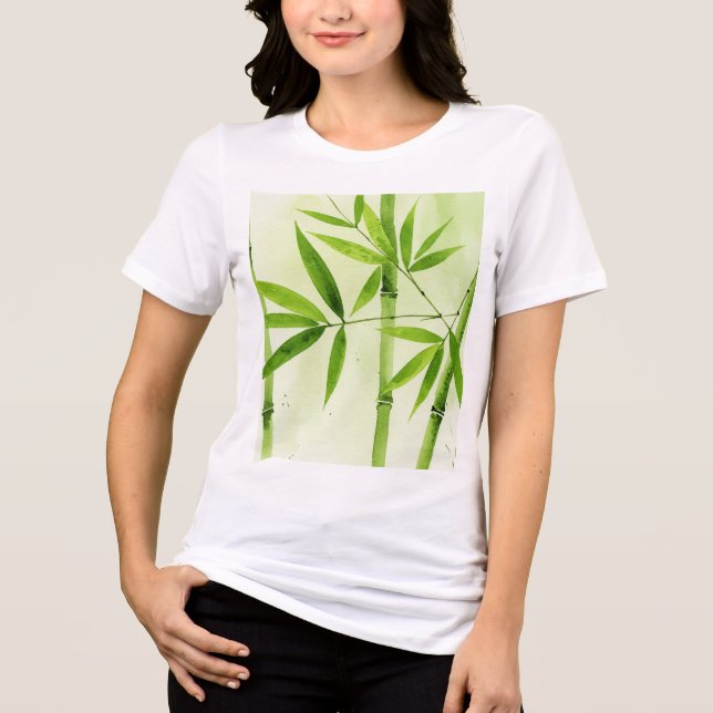 Camiseta Triblenda  Bamboo branches (Anverso)
