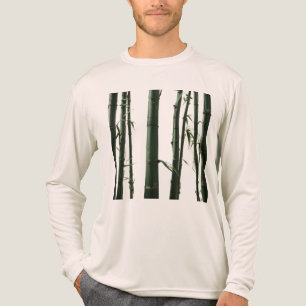 Camiseta Triblenda Bambú exótico Bella+Canvas Manga larga masculina