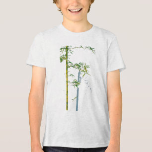 Camiseta Triblenda Bambú susurrante entre el crecimiento y el fragmen