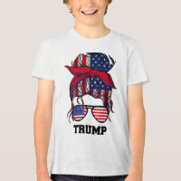 Bandana Headscarf Sungles Chicas Trump _1